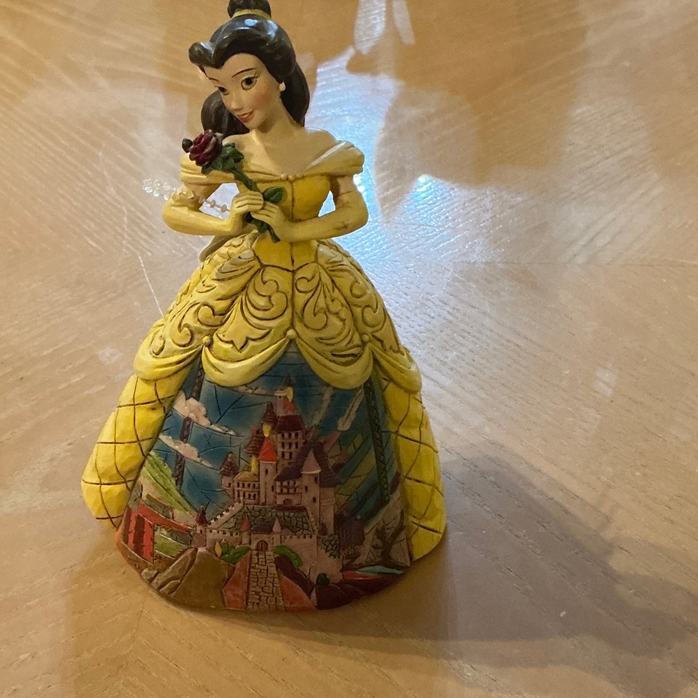 Disney/ Jim Shore Belle Yellow and Red Sculpture